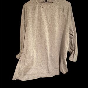 Eileen Fisher Heather Gray Top